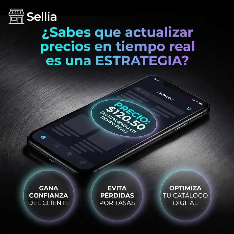 Actualizar precios en tiempo real es una estrategia: gana confianza del cliente, evita pérdidas por tasas, optimiza tu catálogo digital